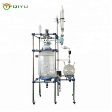 Customized 200L Lab Chemical Jacketed Combination Universal Glass Reactor